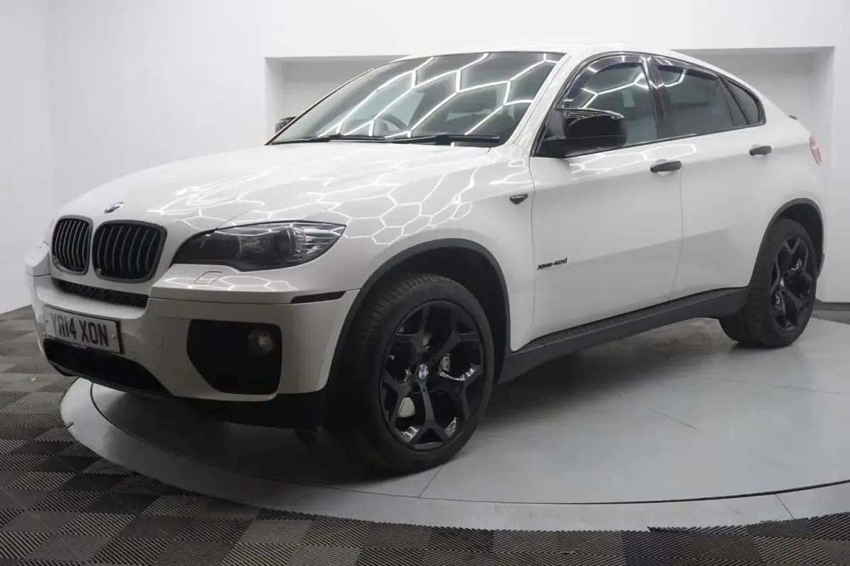 Used BMW X6 2014 White SUV