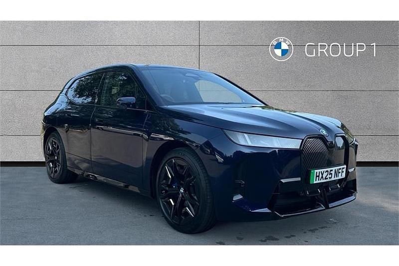 Tanzanite blue Used 2025 BMW iX M Sport SUV | £57,995 - Image 1/4