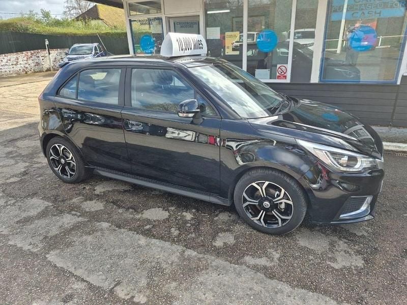 Used MG MG3 Exclusive 106 HP (77 kW) 2022 Black Hatchback