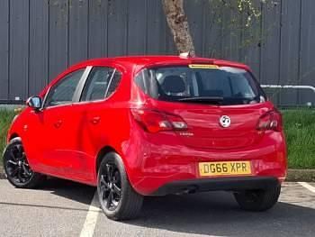 Used Vauxhall Corsa SRi 75 HP (55 kW) 2016 Red Hatchback