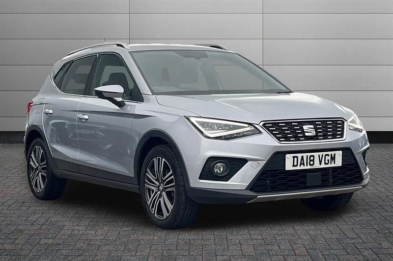 Used Seat Arona XCELLENCE 115 HP (84 kW) 2018 Silver SUV