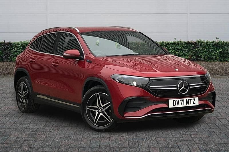 Used Mercedes EQA250 AMG line 139 kW (190 HP) 2021 Red SUV