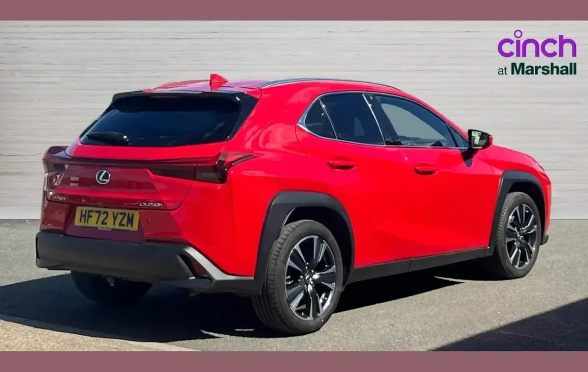 Used Lexus UX 250h 184 HP (135 kW) 2022 Red SUV