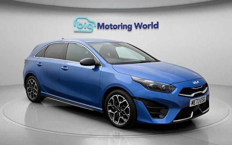 Usado Kia Ceed GT-Line 160 CV (117 kW) 2023 Azul Utilitario