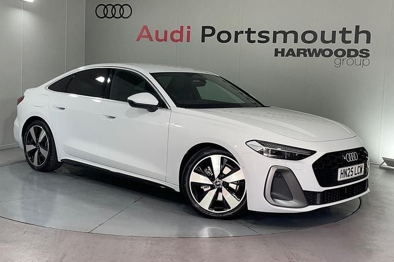 White New 2025 Audi A5 S-Line Coupe | £36,690 (Fair price) - Image 1/4