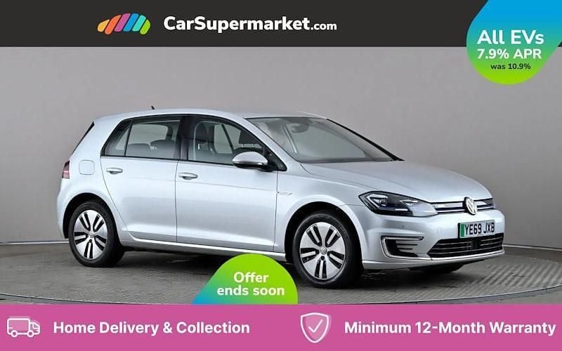 Silver Used 2019 VW e-Golf Hatchback | £9,197 (Fair price) - Image 1/4