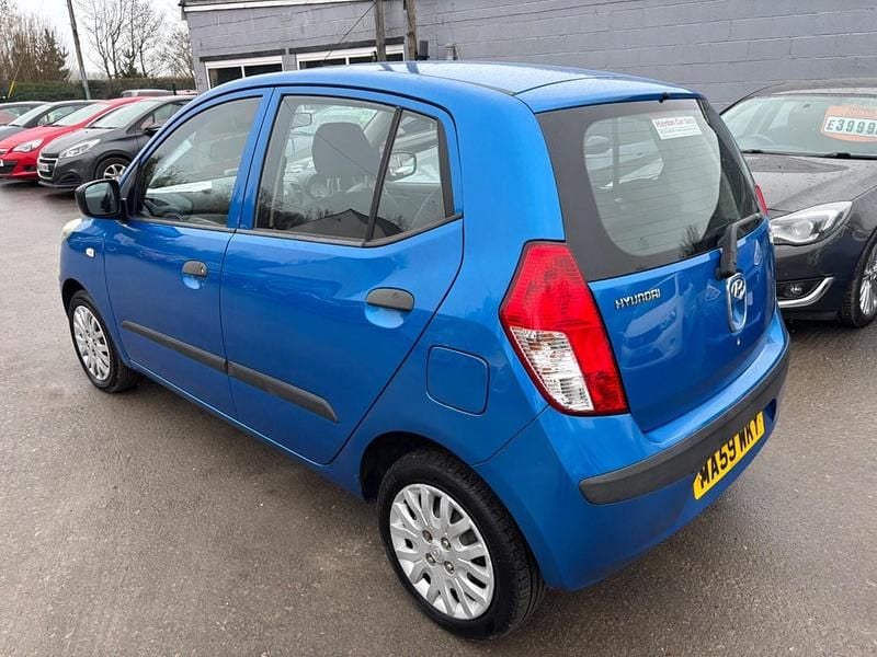 Used Hyundai i10 Classic 2009 Blue Hatchback