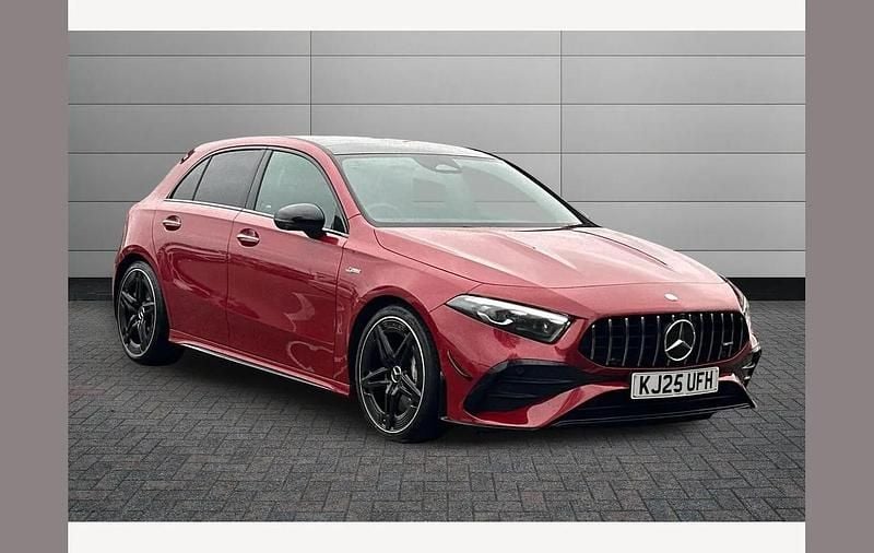 Used Mercedes A35 AMG Premium Plus 301 HP (221 kW) 2025 Red Hatchback