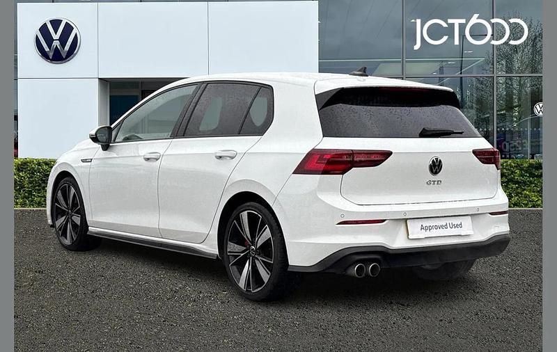 Used VW Golf VIII GTD 200 HP (147 kW) 2021 White Hatchback