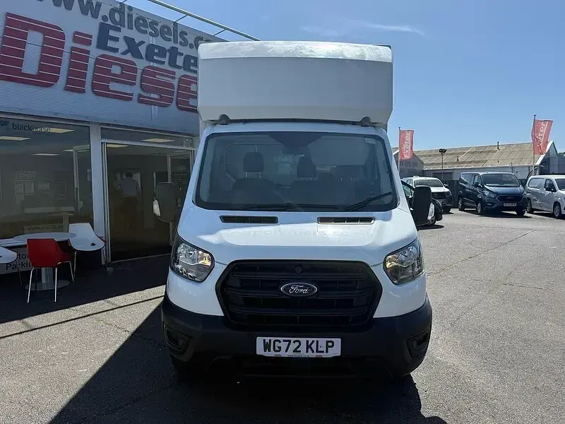 Used Ford Transit 130 HP (95 kW) 2022 Frozen white (solid colour) Cabriolet