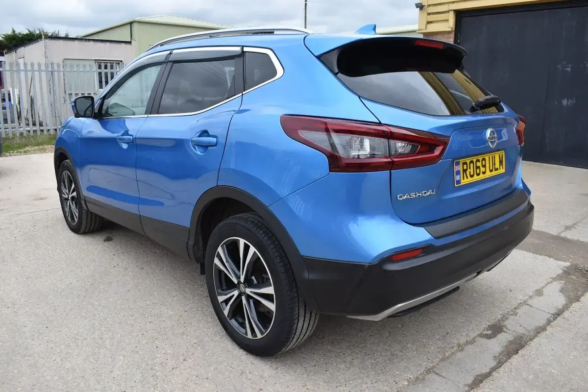 Usado Nissan Qashqai N-Connecta 2019 Azul SUV