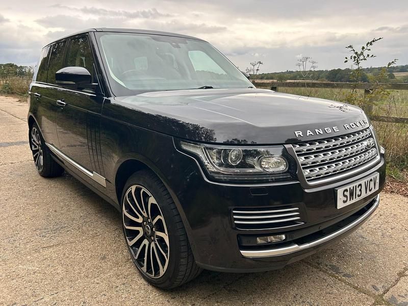 Black Used 2013 Land Rover Range Rover Autobiography SUV | £19,995 (Fair price) - Image 1/4