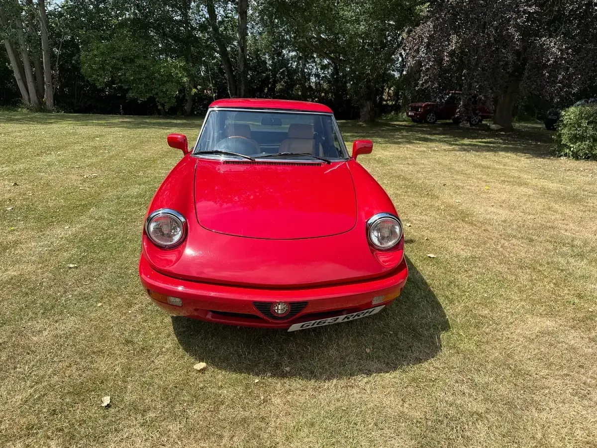Used Alfa Romeo Spider 1990 Red Cabriolet