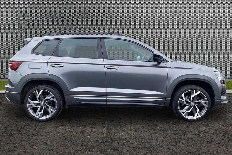 Used Skoda Karoq SportLine 110 HP (80 kW) 2022 Graphite grey metallic SUV