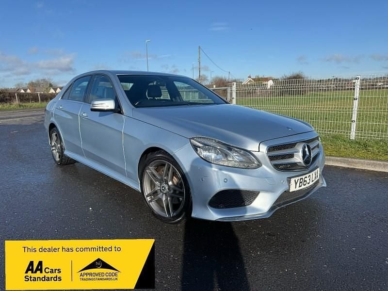 Used Mercedes E300 AMG 2014 Silver Sedan