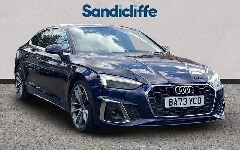 Used 2025 Audi A5 Sportback S-Line Hatchback | £26,042 (Super price) - Image 1/4