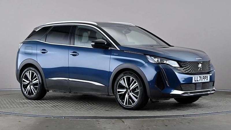 Used Peugeot 3008 GT 300 HP (220 kW) 2021 Blue SUV