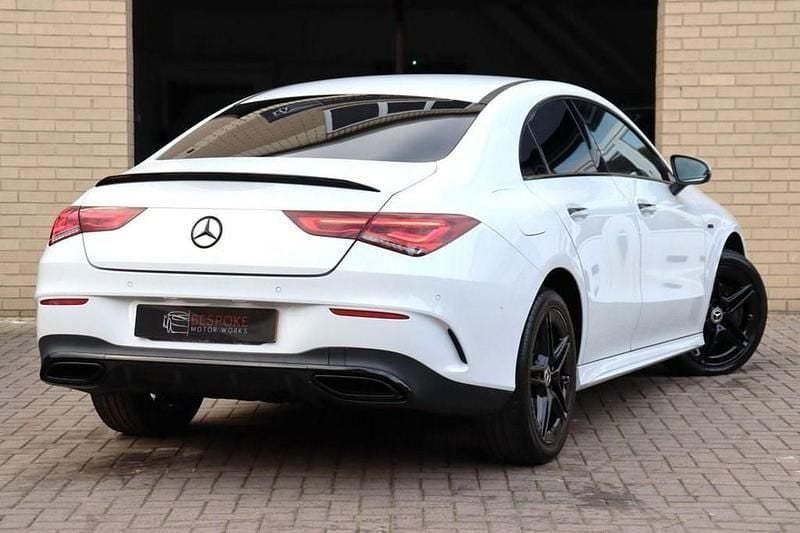 Used Mercedes CLA250e AMG Line Premium 2020 White Sedan
