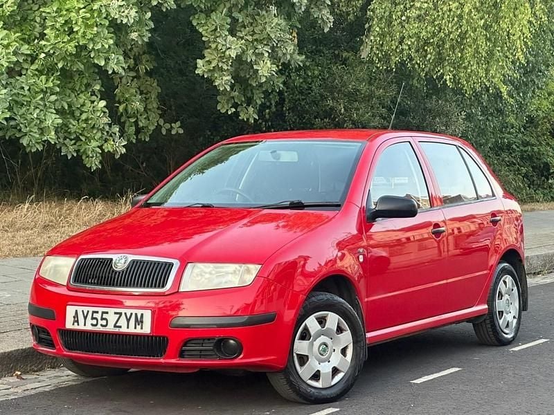 Red Used 2005 Skoda Fabia Classic Hatchback | £995 (Super price) - Image 1/4