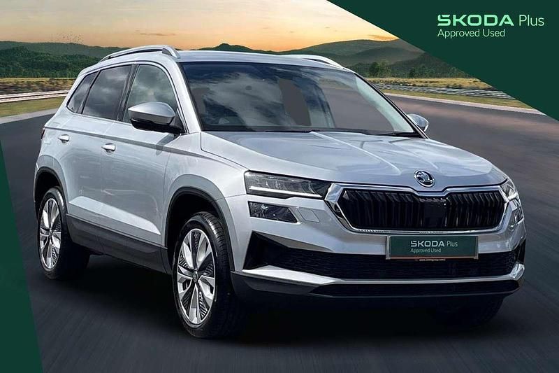 Silver Used 2024 Skoda Karoq SE L SUV | £19,245 (Fair price) - Image 1/2