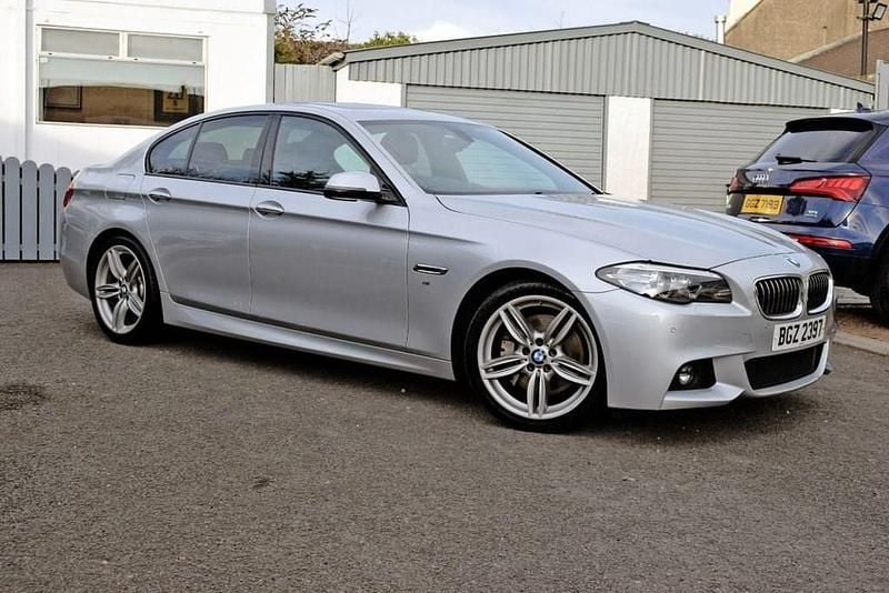 Used BMW 525 M Sport 218 HP (160 kW) 2015 Silver Sedan
