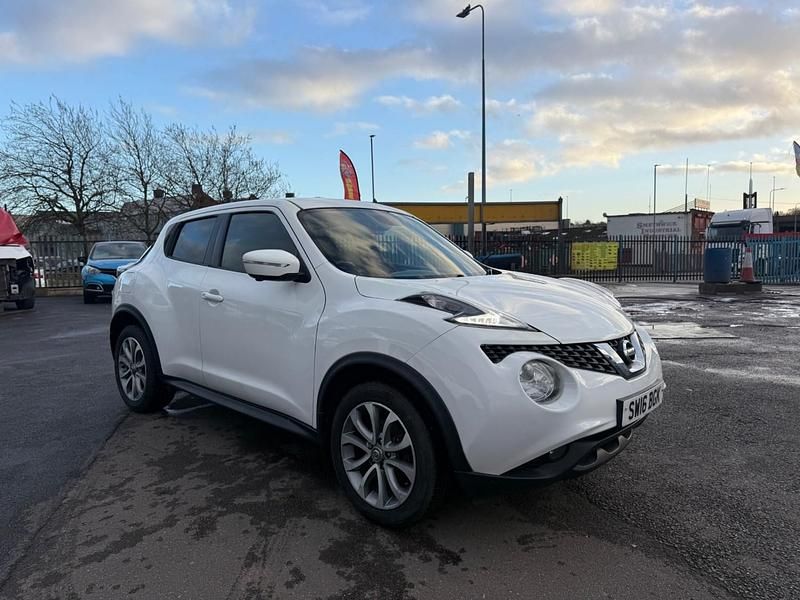 Used Nissan Juke Tekna 2016 White SUV