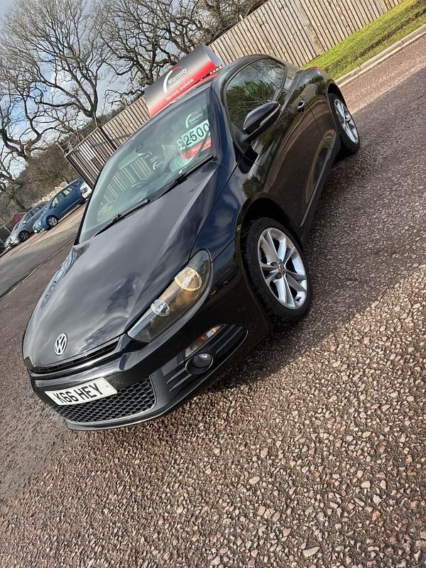 Used VW Scirocco GT 200 HP (147 kW) 2009 Black Coupe