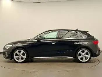 Used Audi A3 S-Line 150 HP (110 kW) 2022 Black Sedan