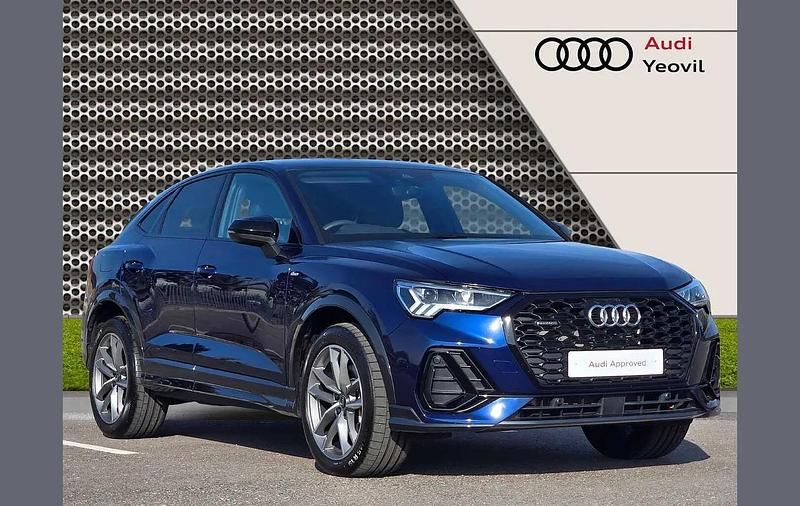 Used Audi Q3 Black Edition 187 HP (137 kW) 2023 Blue SUV