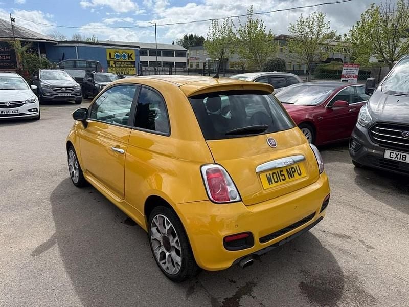Usado Fiat 500 S 69 HP (50 kW) 2015 Amarelo Citadino