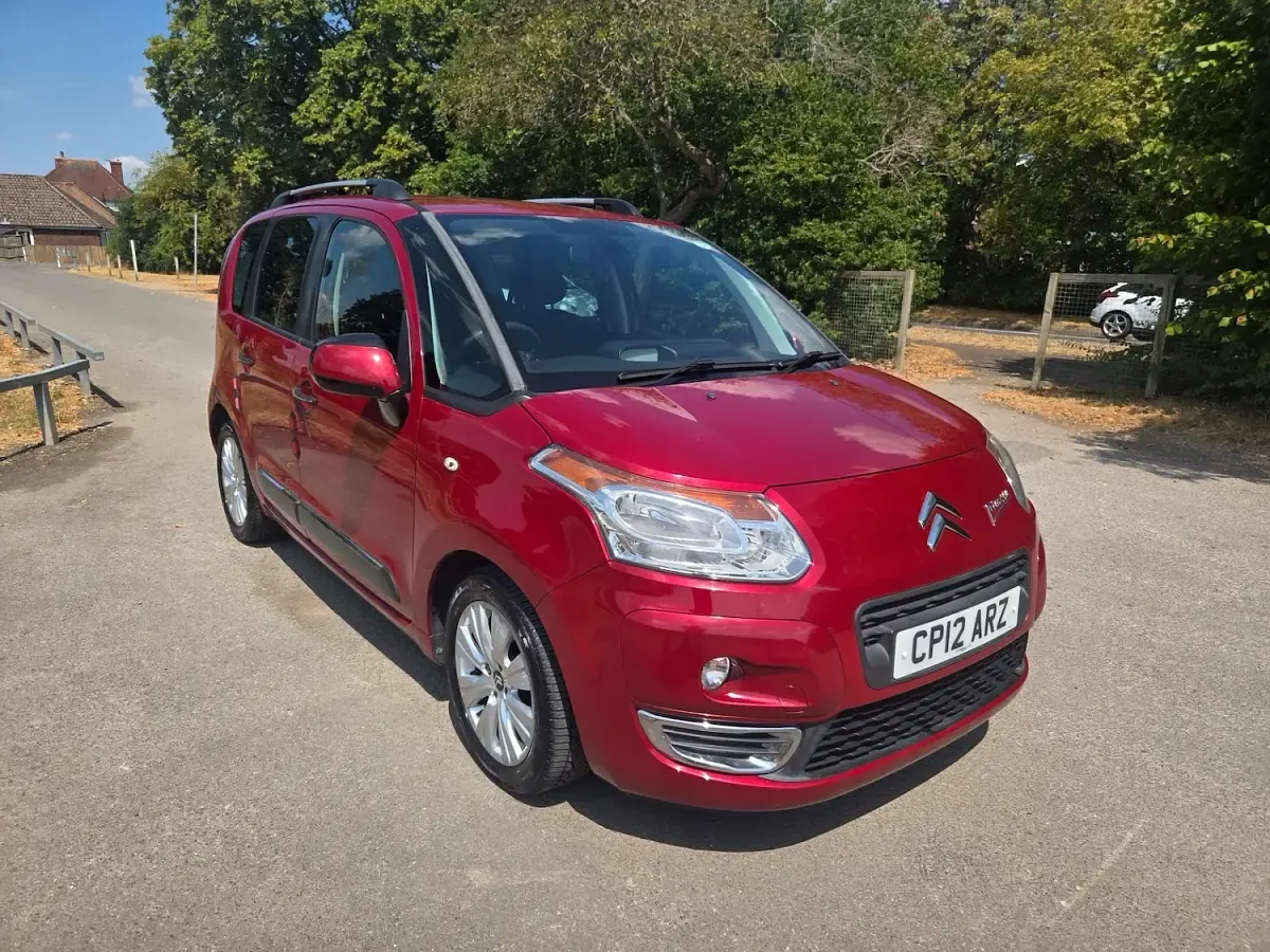 Used Citroën C3 Picasso Exclusive 2012 Red MPV