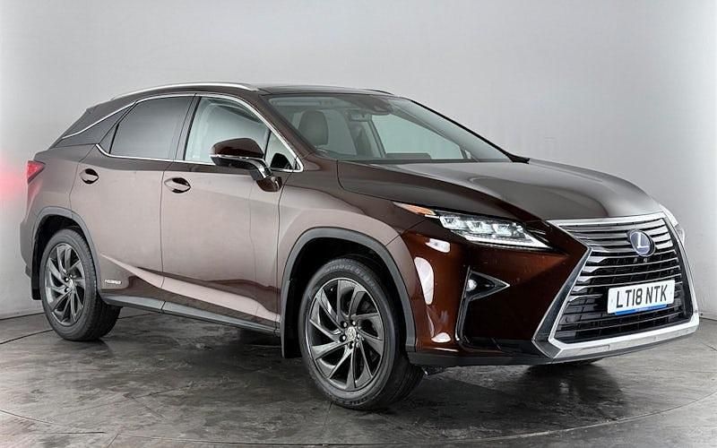Brown Used 2018 Lexus RX450h SUV | £25,850 (Fair price) - Image 1/3