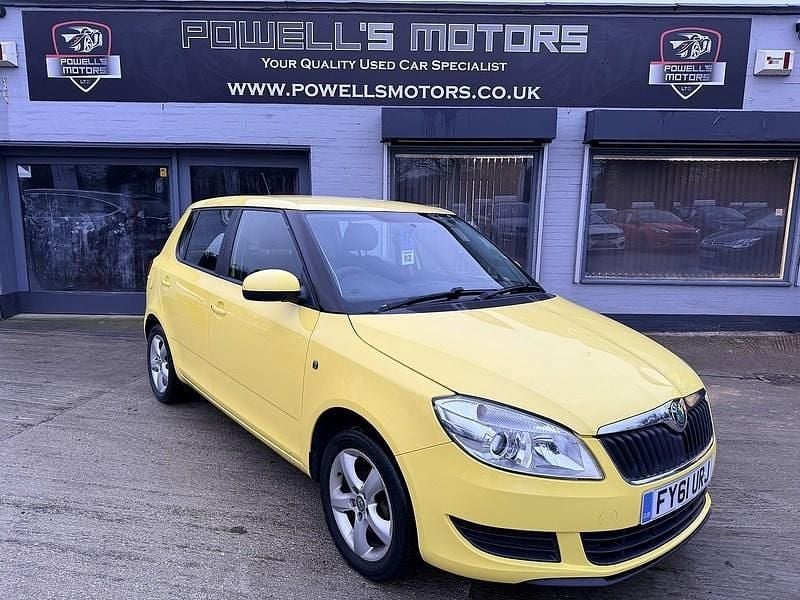 Used Skoda Fabia SE 2011 Yellow Hatchback