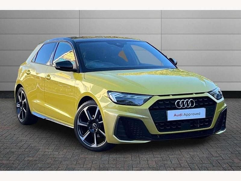 Yellow Used 2022 Audi A1 Black Edition Hatchback | £20,470 (Fair price) - Image 1/4
