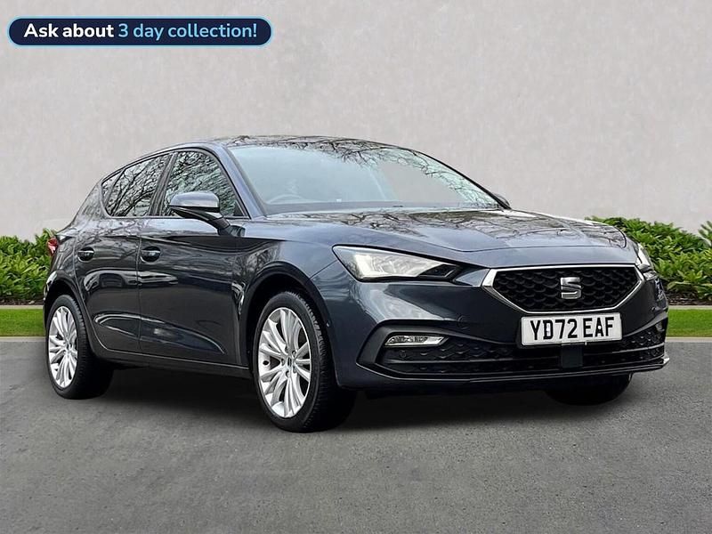 Grey Used 2022 Seat Leon SE Dynamic Hatchback | £14,749 (Fair price) - Image 1/4