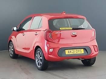 Used Kia Picanto 66 HP (48 kW) 2021 Red Hatchback