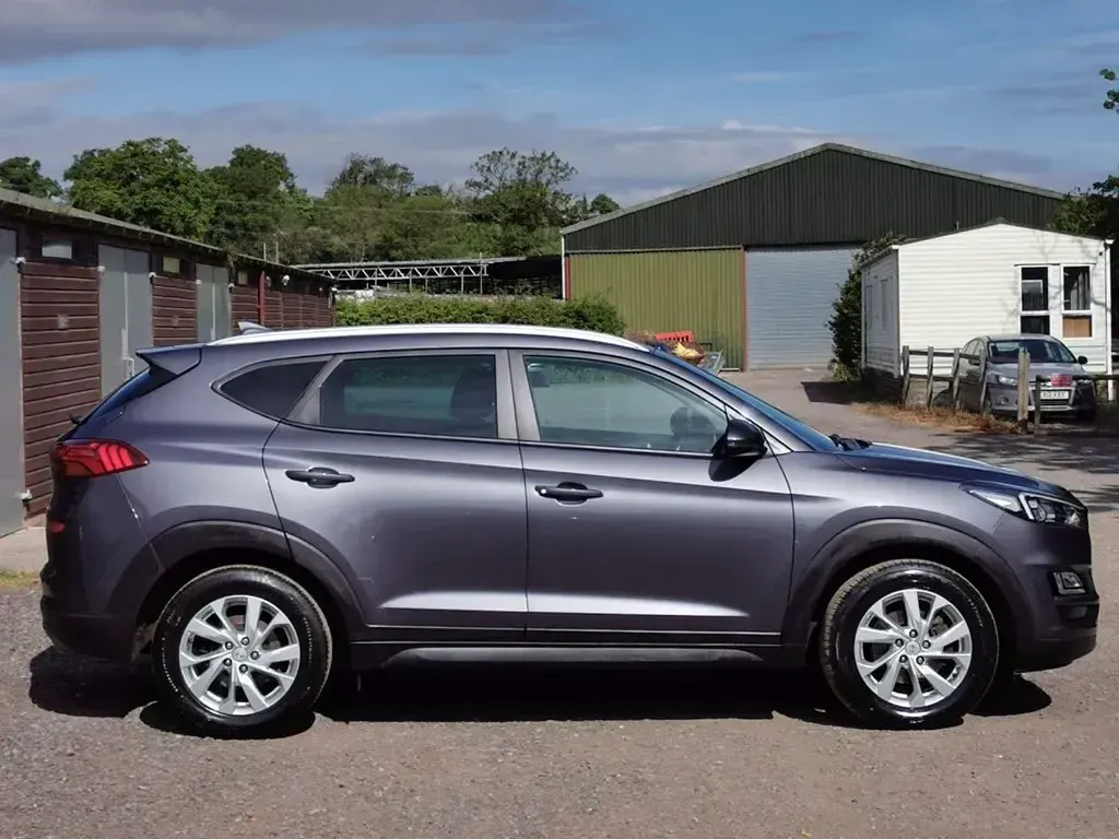 Używany Hyundai Tucson SE 136 KM (100 kW) 2018 Szary SUV