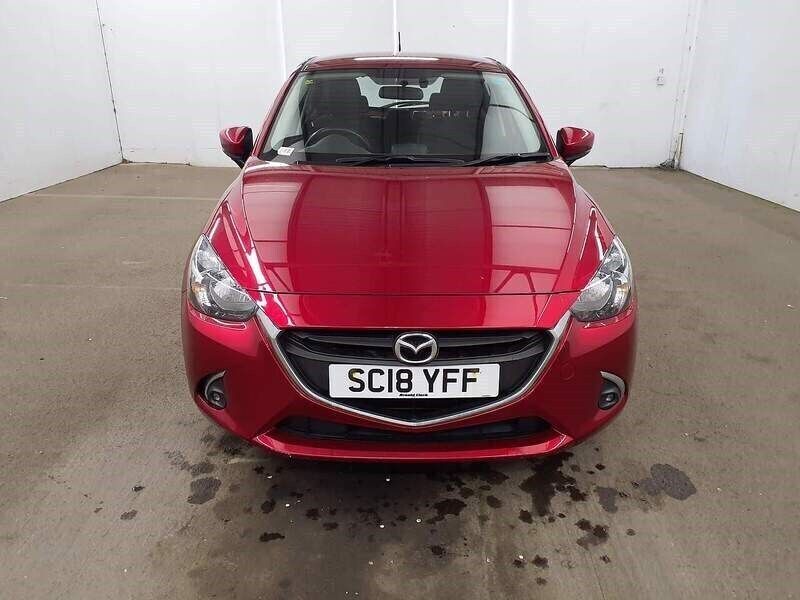 Red Used 2018 Mazda 2 Hatchback | £9,795 (Fair price) - Image 1/2