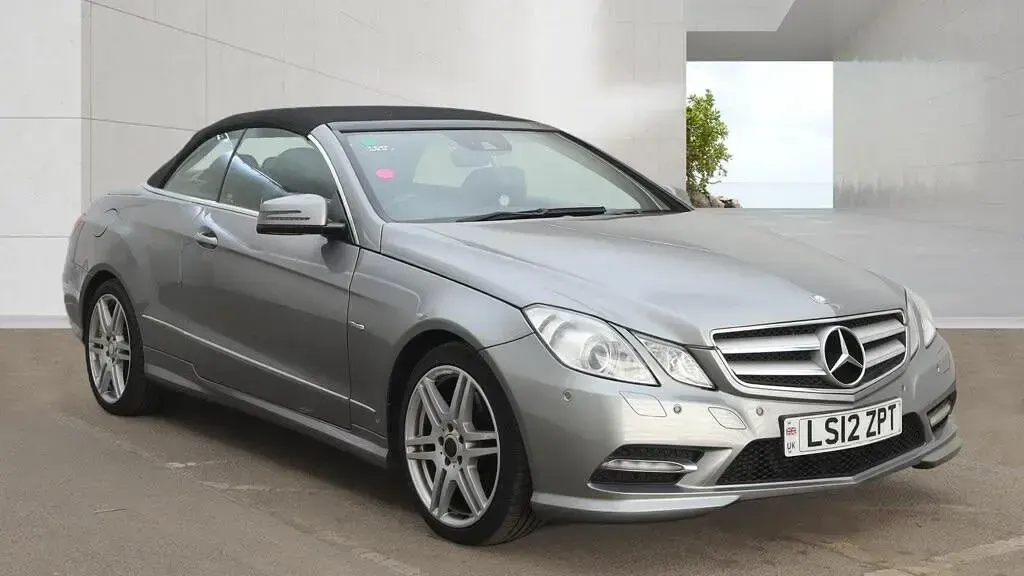 Used Mercedes E250 2012 Silver Cabriolet