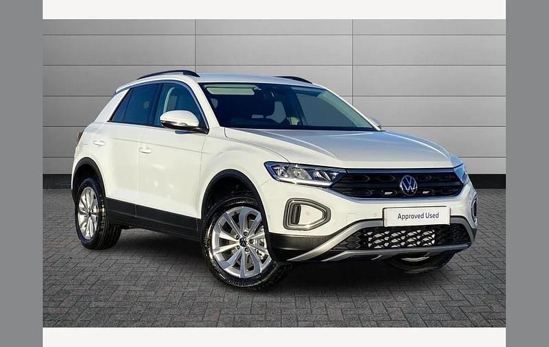 New VW T-Roc Match 150 HP (110 kW) 2025 White SUV