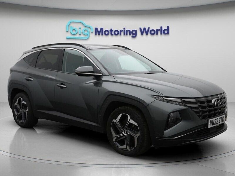 Grey Used 2022 Hyundai Tucson Ultimate SUV | £19,100 (A bit pricey) - Image 1/4