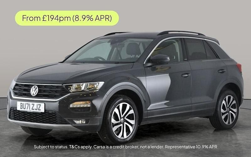 Grey Used 2021 VW T-Roc Active SUV | £14,785 (Fair price) - Image 1/2