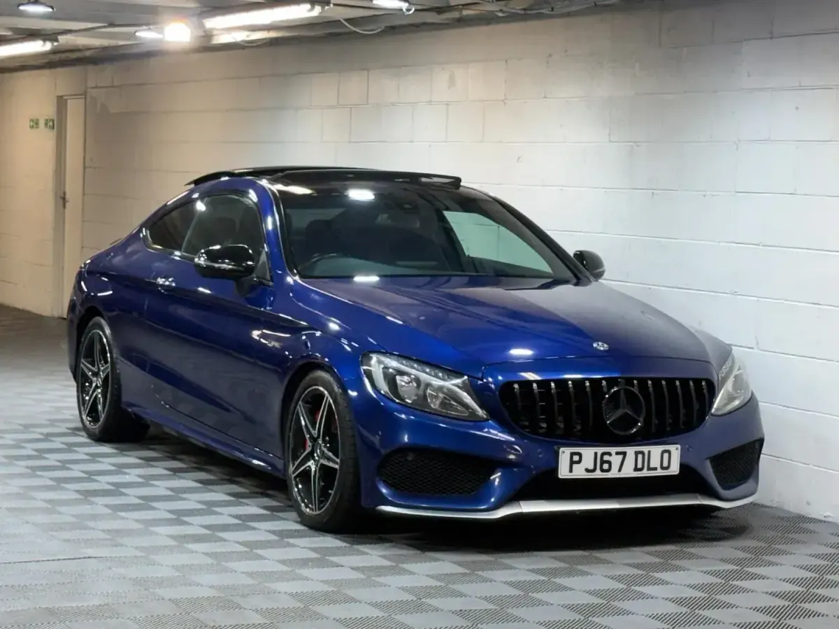 Used Mercedes C43 AMG Premium 2017 Blue Coupe