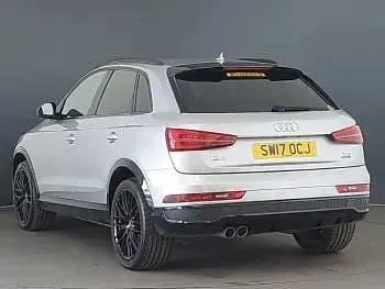 Used Audi Q3 Black Edition 150 HP (110 kW) 2017 Silver SUV