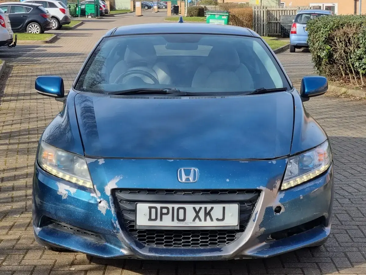 Used Honda CR-Z Hybrid 124 HP (91 kW) 2010 Blue Coupe