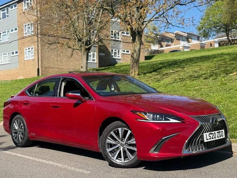 Used Lexus ES300H 2020 Red Sedan