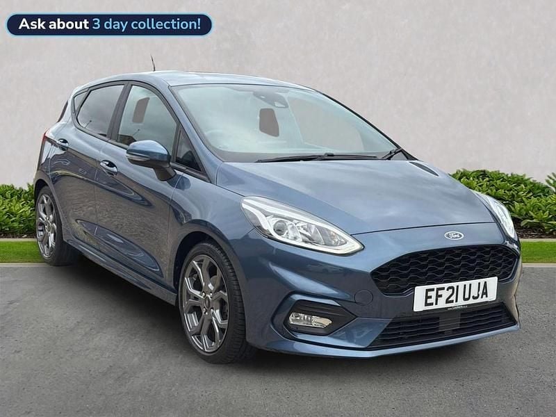 Blue Used 2021 Ford Fiesta ST-Line Hatchback | £11,999 (Fair price) - Image 1/4