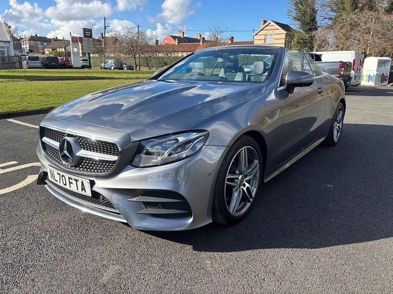 Used Mercedes E220 AMG Line Premium 2020 Grey Cabriolet