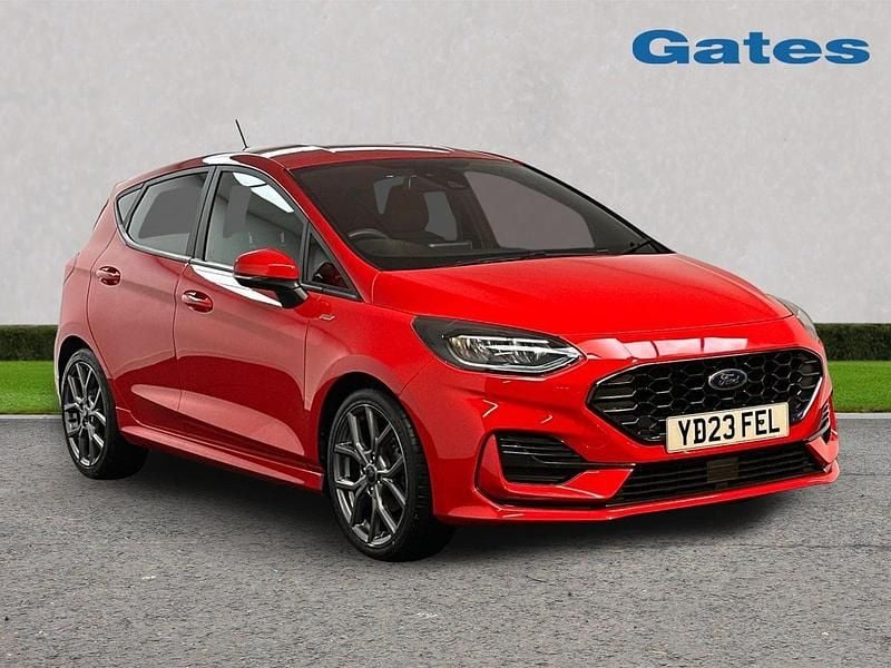 Red Used 2023 Ford Fiesta ST-Line Hatchback | £13,199 (Fair price) - Image 1/4
