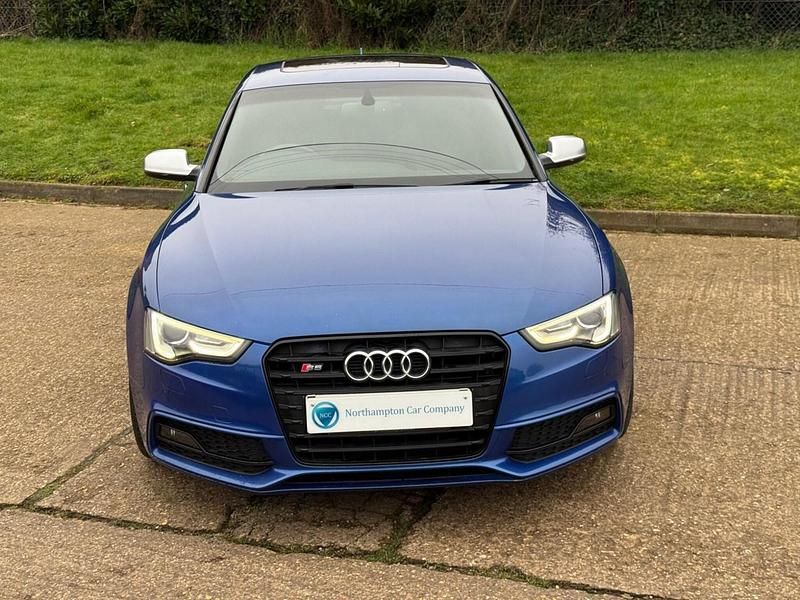 Used Audi S5 Sportback Black Edition 333 HP (244 kW) 2015 Blue Hatchback
